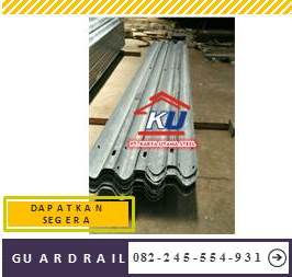 Jual Guardrail Pengaman Jalan Tebal 4,5mm Harga Murah Ready Stock Galvanis Hotdeep
